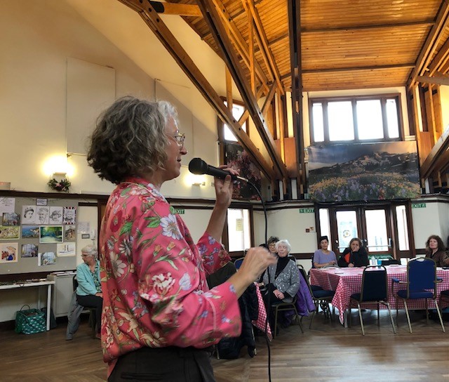 AgeUKRichmond's tweet photo. Our Silver Style fashion extravaganza was a big success.  Talks, tips, laughter, swishing and even a catwalk for our stylish ladies. Thank you to @talesinstyle with the support of @LBRUT's full of life fund. https://t.co/dETD8FEhi4