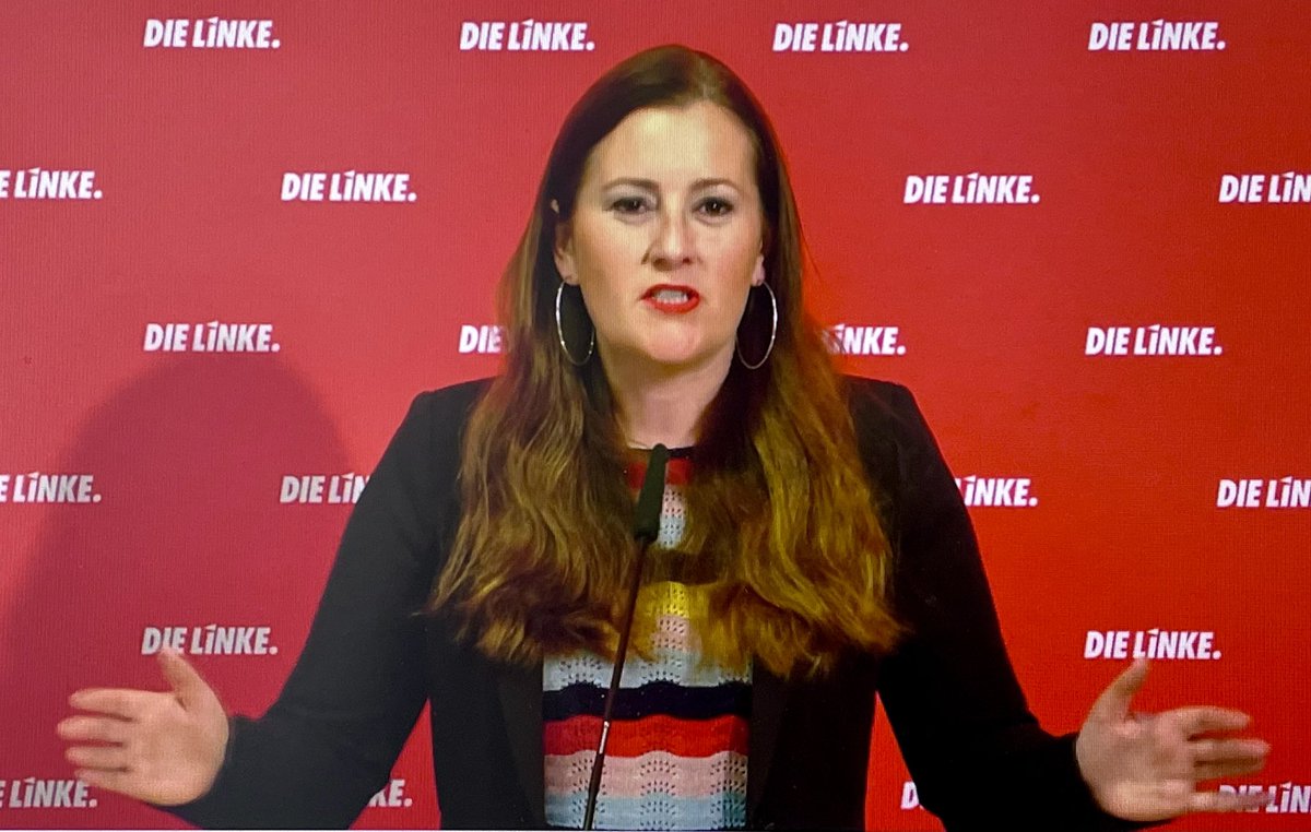 Die @dieLinke Parteichefin Wissler erwartet im Streit um die #Atomkraft nichts von #FDP und #Union, die sie „den parlamentarischen Arm der #Atomlobby“ nennt