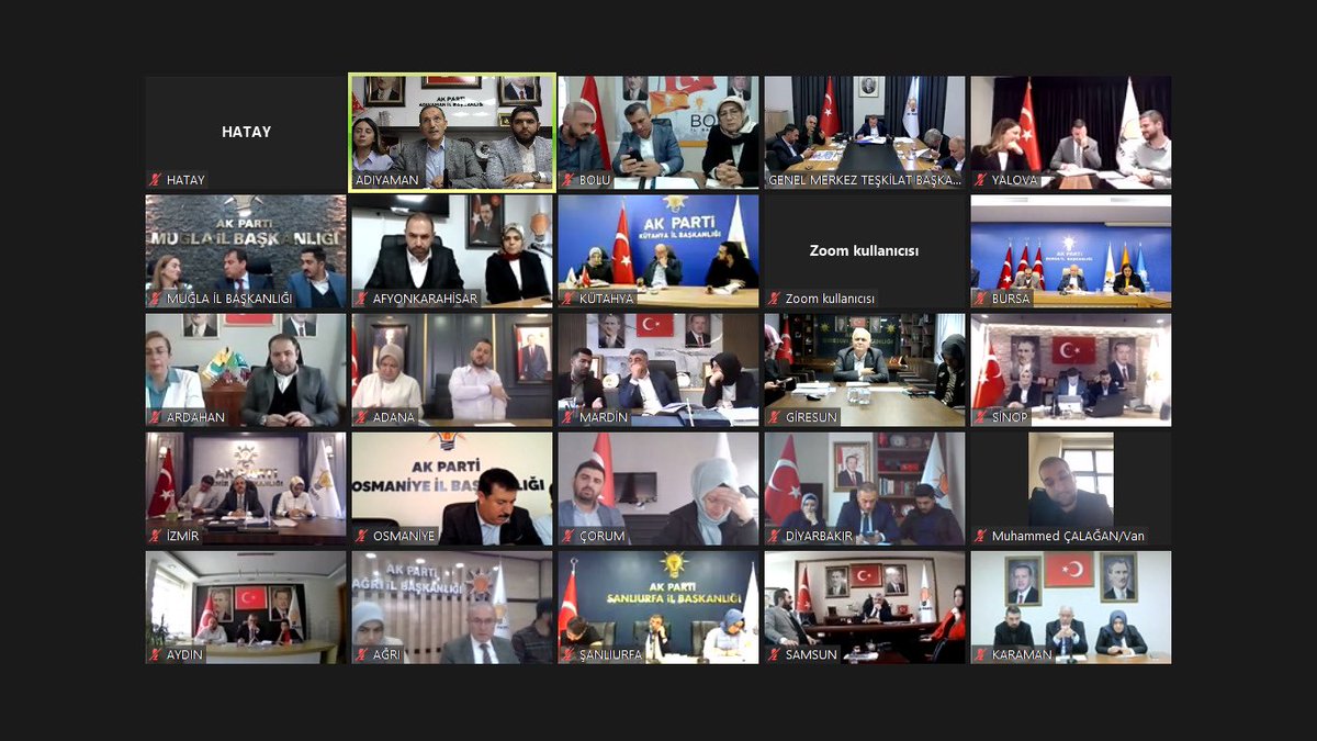 mehmetdagtekin_'s tweet photo. 2023'de yeniden destanlar yazacak 81 İl Başkanımızla, Teşkilatlardan Sorumlu Genel Başkan Yardımcımız @erkankandemir Başkanlığında video konferans toplantımızda bir araya geldik.Birlikte seferberlik ruhuyla çalışıp, birlikte başaracağız
@mevlutkustepe
@guvenc_av https://t.co/qGE57Oqky1
