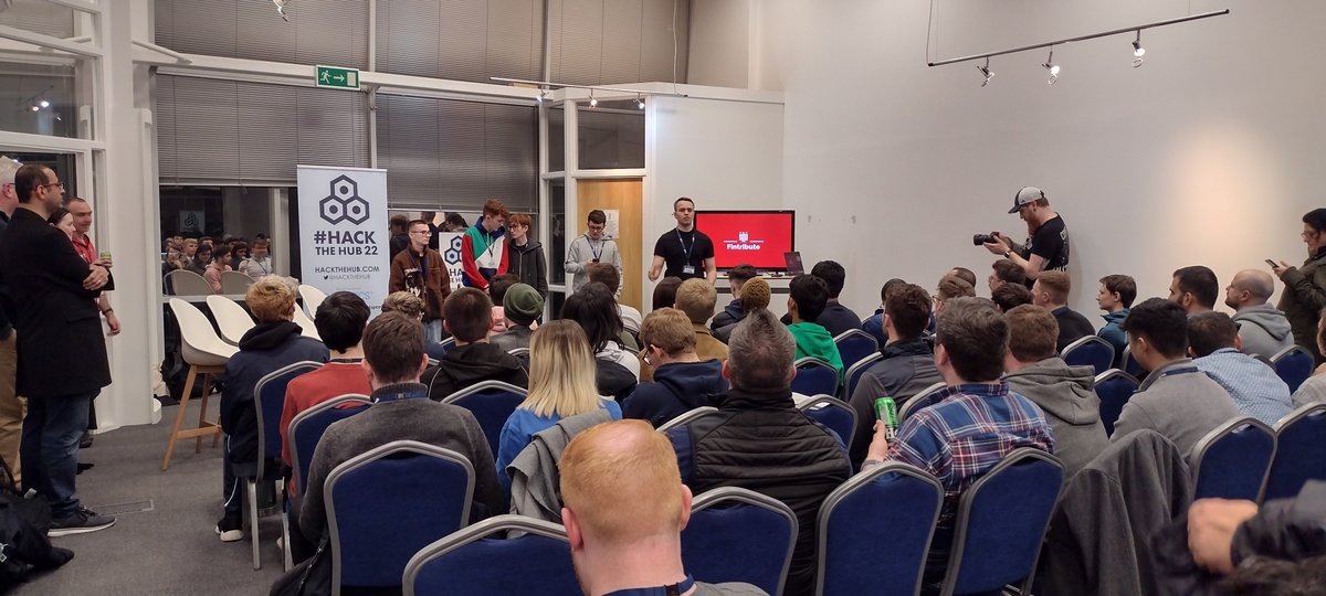 LumenChristi_NI's tweet photo. 4 ‘Lumeneers’ travelled to Belfast on Sat 15th October to spend the day building a fintech solution at #hackthehub hosted at #datactics. After a Dragon’s Den style pitch we came away with 3rd place! https://t.co/FR0MFHqJ8n