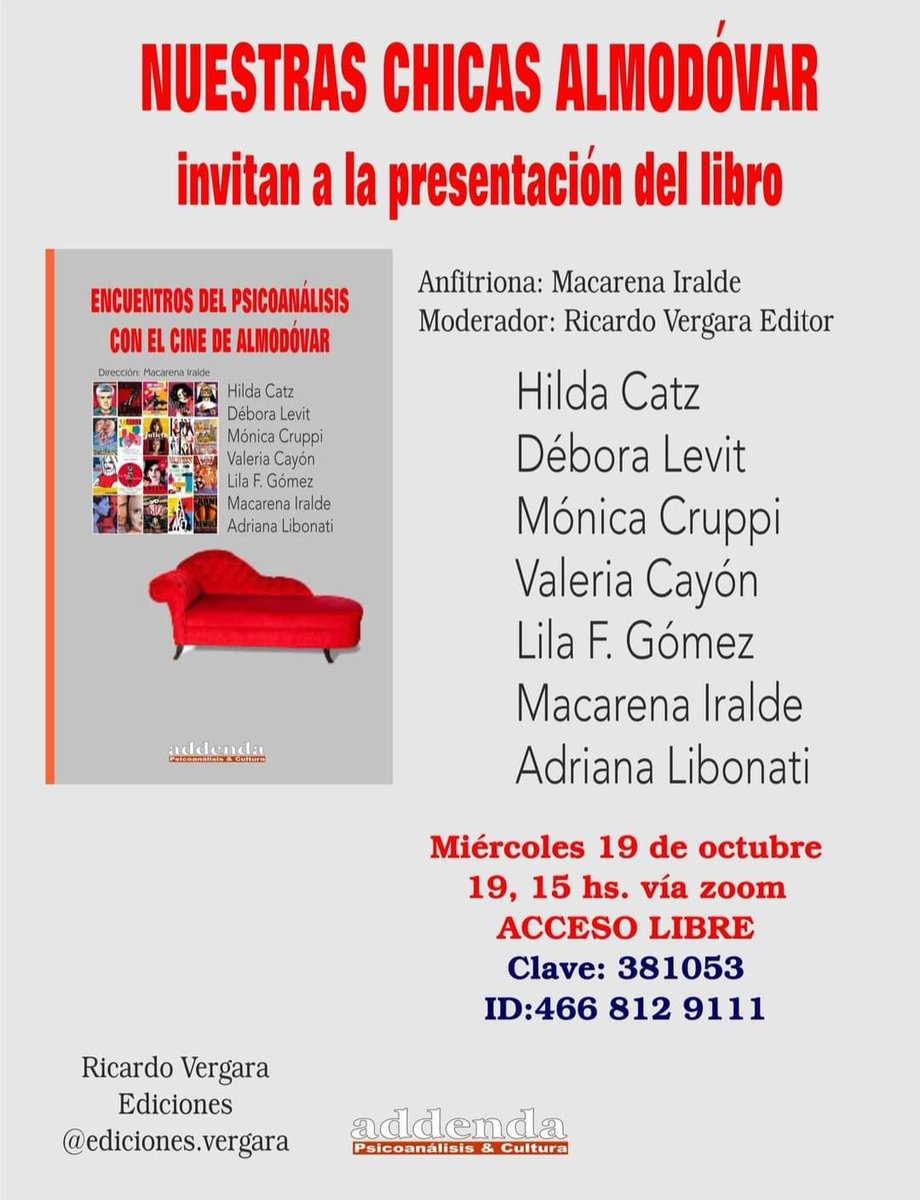 MonicaCruppi's tweet photo. # Presentacion miercoles 19 https://t.co/J37iq1o0Qz