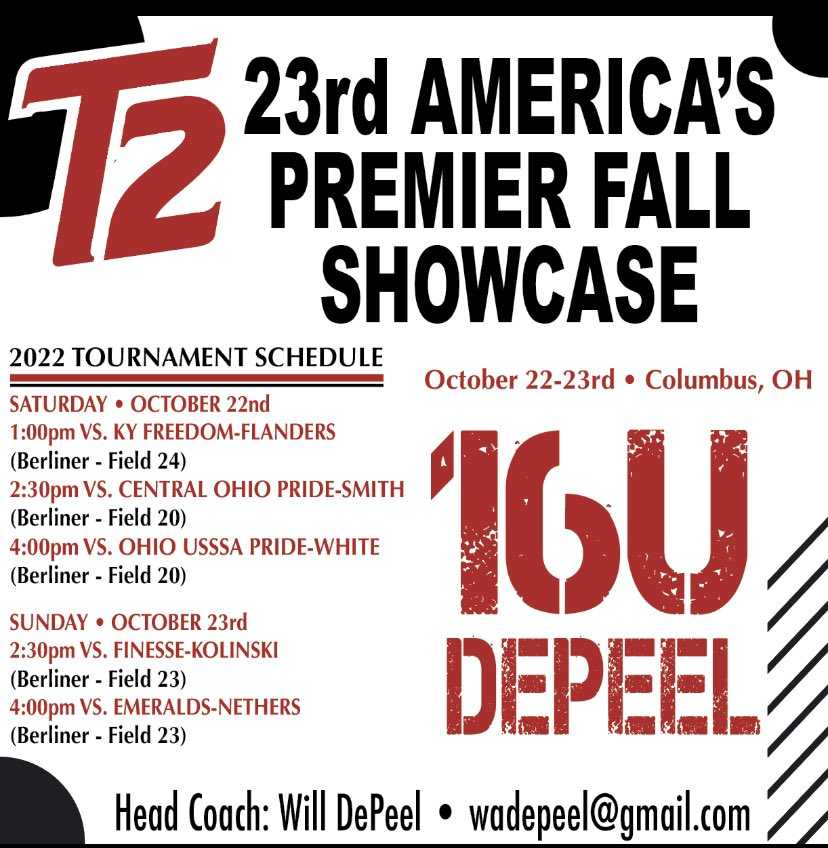 Heading south to Columbus Ohio this coming weekend, can’t wait to see the team back on the field.