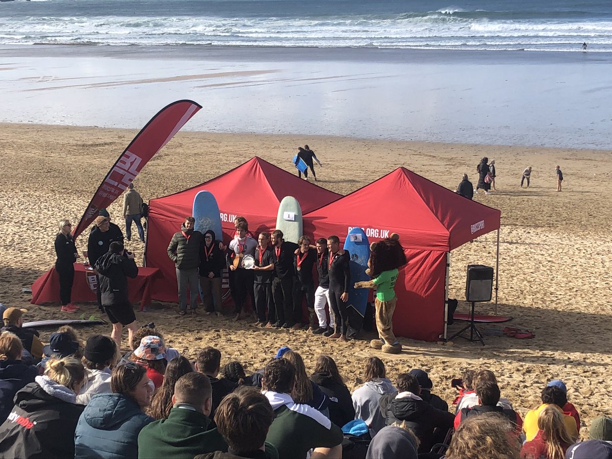 iamliam91's tweet photo. Epic weekend judging @BUCSsport #bucssurf championships #surfuk #newquay #fistralbeach https://t.co/Mzbqwh7lDg