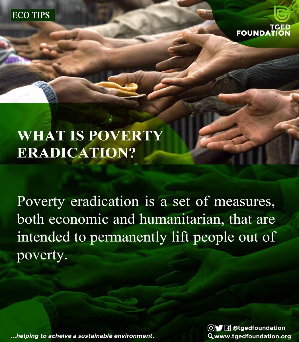 tgedfoundation's tweet photo. Eradicating poverty is the greatest global challenge facing our world today, it involves ways and strategies which is aimed helping the poor out of poverty.
#povertyspec #povertydeadlift #povertyalleviation #povertyisreal #endpoverty #povertyrelief #povertydie #povertysquat https://t.co/CFx0lupGKy