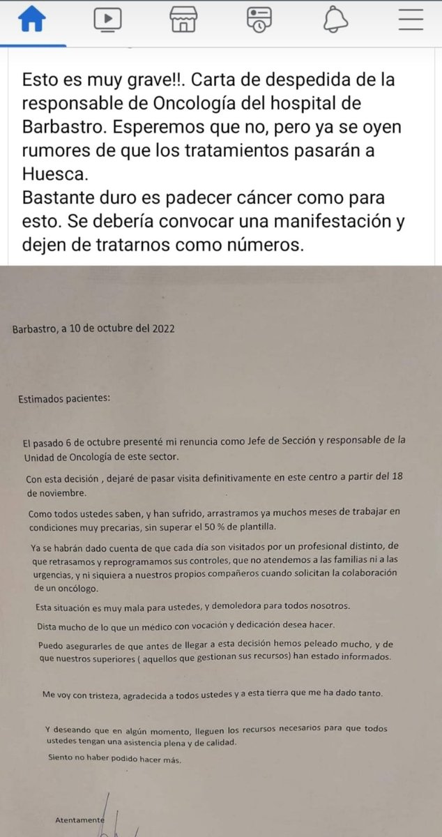 🚨🚨🚨Ojo a esto, es gravísimo 🚨🚨🚨
🚨🚨🚨Hospital de Barbastro 🚨🚨🚨