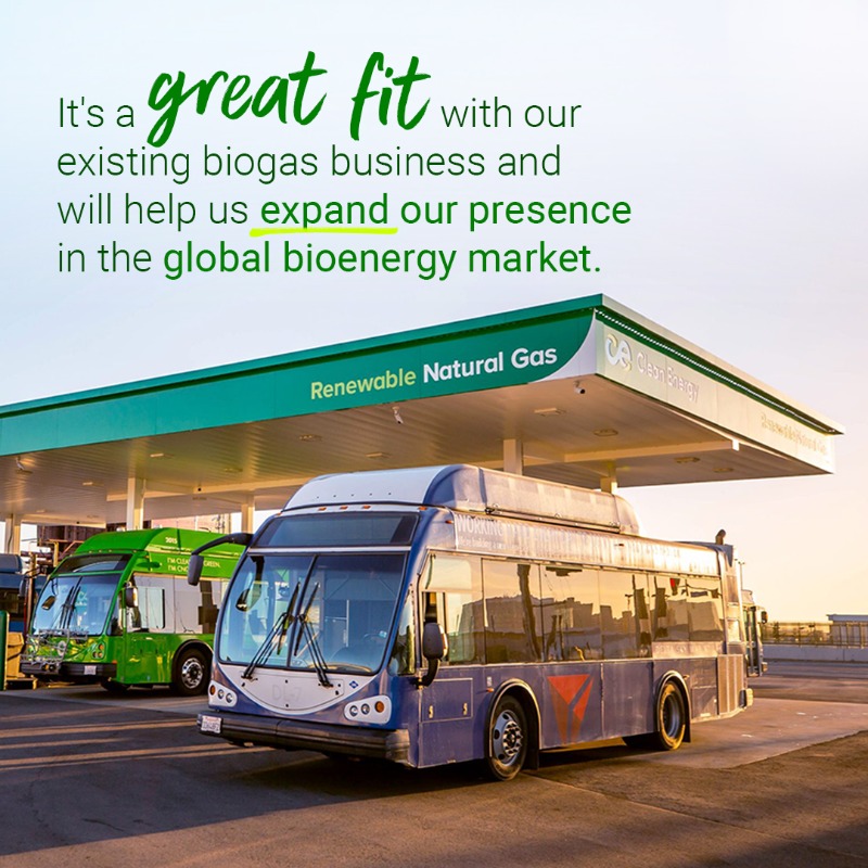 bp_plc's tweet photo. We’ve just signed a $4bn deal to buy @Archaea_Energy, a leading US producer of RNG.
💪 Boosting our bioenergy biz
⏩ Delivering additional value today with exciting future potential
🚛 Helping customers decarbonize
⚡ Investing with discipline into the energy transition