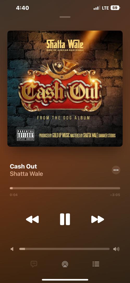 kweku_Genelord's tweet photo. SHATTA WALE really shock many people with this song.

CASHOUT is serious jam 🔥🔥
#CashOut #GOGALBUM https://t.co/yybD5o1sgJ