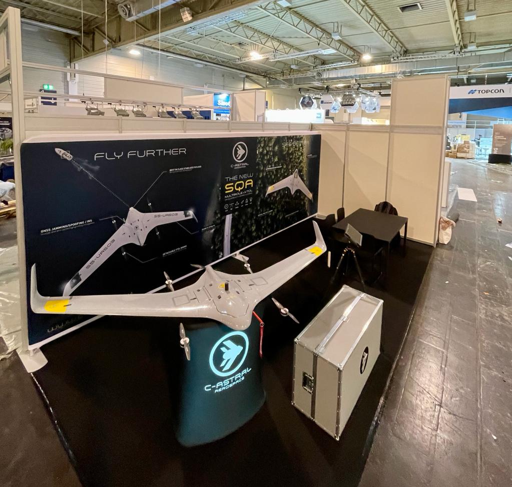 C-ASTRAL (@c_astral) on Twitter photo We are ready at #Intergeo in Essen. Inspiration for a smarter world! Visit us at Hall: 2 Booth: D2.011 .Presenting the new SQA #evtol with the <a href="/YellowScan/">YellowScan</a> #lidar solution for the ultimate #bvlos remote sensing operations. Come and talk to our experts! #flyfurtherseebetter We are ready at #Intergeo in Essen. Inspiration for a smarter world! Visit us at Hall: 2 Booth: D2.011 .Presenting the new SQA #evtol with the <a href="/YellowScan/">YellowScan</a> #lidar solution for the ultimate #bvlos remote sensing operations. Come and talk to our experts! #flyfurtherseebetter