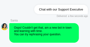 Sahibbkaur's tweet photo. I tried using the chatbot but it is of no help. As you can see in the pictures added below. https://t.co/K2uT3u08xt