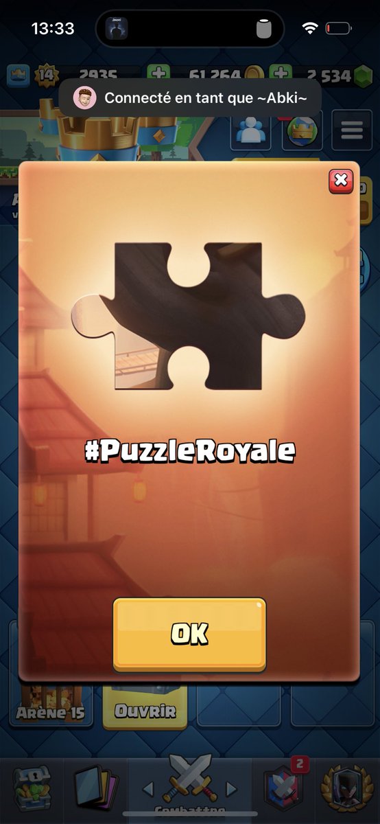 abkidams's tweet photo. @ClashRoyale #PuzzleRoyale🧩 https://t.co/Wv35OaYhcZ