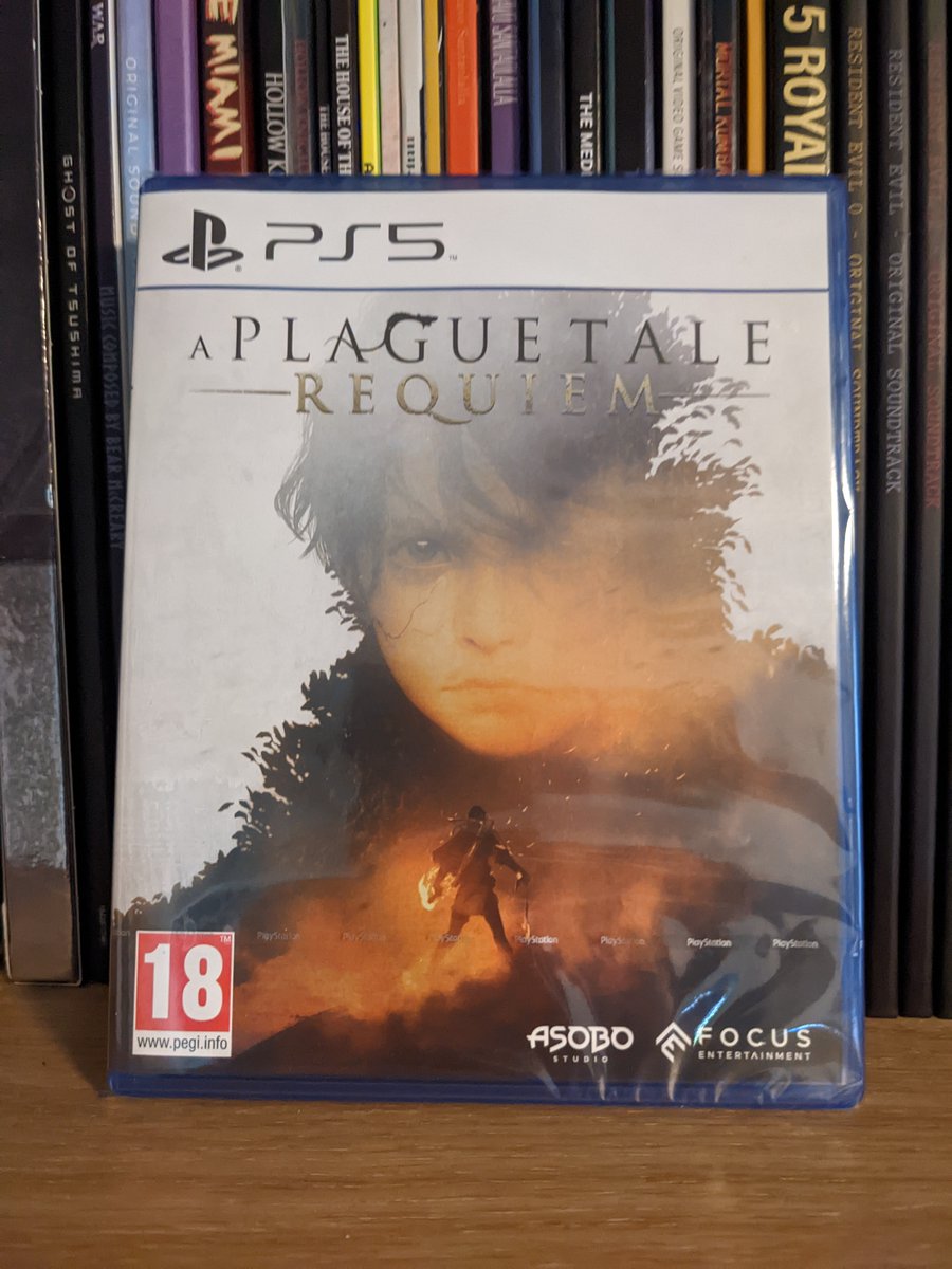 TiTav1on's tweet image. A Plague Tale: Requiem arrive demain !

Pour fêter ça j'ai une version PS5 du jeu à vous offrir !
Comme d'habitude: Follow + RT

Tirage au sort: 19/10.