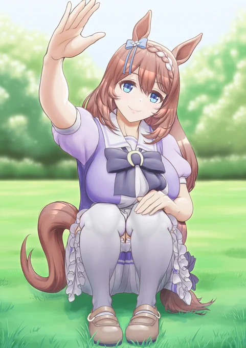 #みんなも貼ろう突然の推し スーパークリークです 