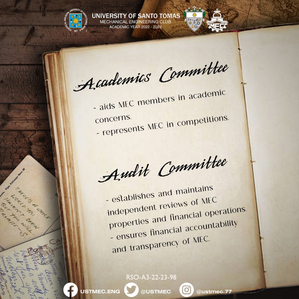 USTMEC's tweet photo. Audentes fortuna iuvat

What’s up mga ka-Barangay?!

The Mechanical Engineering Club is back, and in search for precious diamonds and golds as we bring you to a whole new level of fun and amazing adventure! 🤠

We are currently looking for new adventurers to join us. https://t.co/cfdSYmP1hw