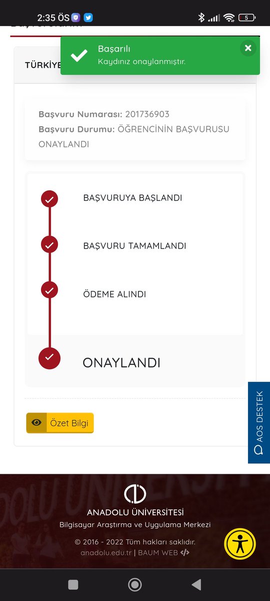 ezgiibaskaya's tweet photo. @AOFAnadolum @GlcanSnckCelebi @TheKaraca00 Anlık bir girişe onay verebildim sistem düzelmiş olabilir sorun çözümü bekleyenler de denesin https://t.co/UPCvMZ7SLb