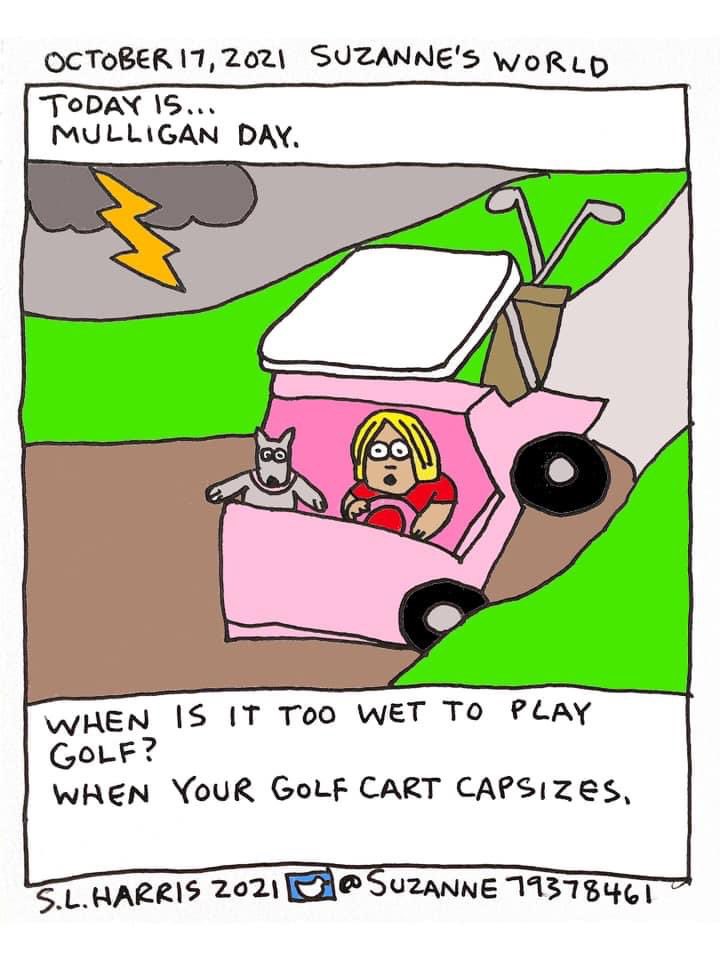 Suzanne79378461's tweet photo. #MulliganDay #Golf #GolfCart https://t.co/TIj4GYNXYS