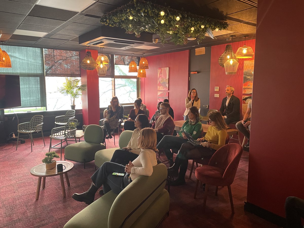 republicofwork's tweet photo. 💥 We are still smiling after what was such an amazing event on Friday for our @NDRC_hq Pre Accelerator Showcase. We were delighted to have over 120 attendees tune in to the showcase. Even better, we had most of the cohort down in Cork for a watch party!
@eshna_gogia https://t.co/5x3HM11nbL