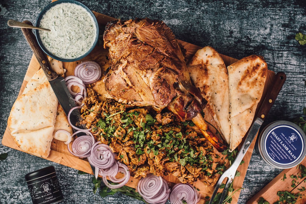 Mrs Balbir Singh's Indian Cookery (@mrsbalbirsingh) on Twitter photo Make Sundays truly memorable with Mrs Balbir Singh's Roast Lamb Raan recipe: 
mrsbalbirsingh.com/blogs/recipes/…
#roastlamb #SundayRoast #indianfood #mrsbalbirsingh #spices #lambrecipes Make Sundays truly memorable with Mrs Balbir Singh's Roast Lamb Raan recipe: 
mrsbalbirsingh.com/blogs/recipes/…
#roastlamb #SundayRoast #indianfood #mrsbalbirsingh #spices #lambrecipes