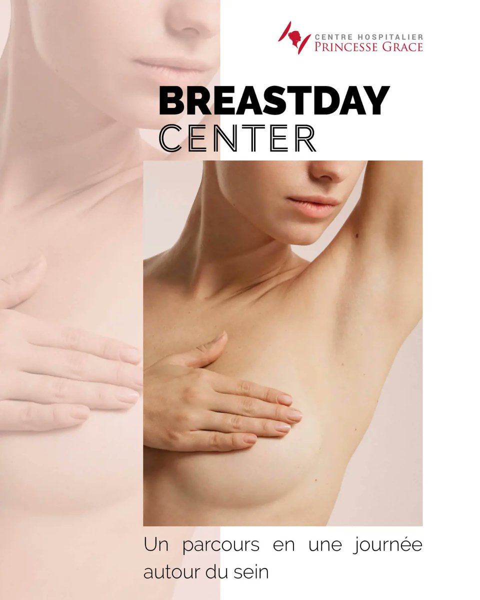 hopitalMonaco's tweet photo. BreastDay Center, un parcours en une journée autour du cancer du sein.
Le CHPG propose un parcours rapide de diagnostic sur les pathologies du sein ; ce qui permet d’organiser en 1 seul lieu et 1 même journée, les examens nécessaires, et de disposer des résultats le jour même. https://t.co/SB2yOo7XRq