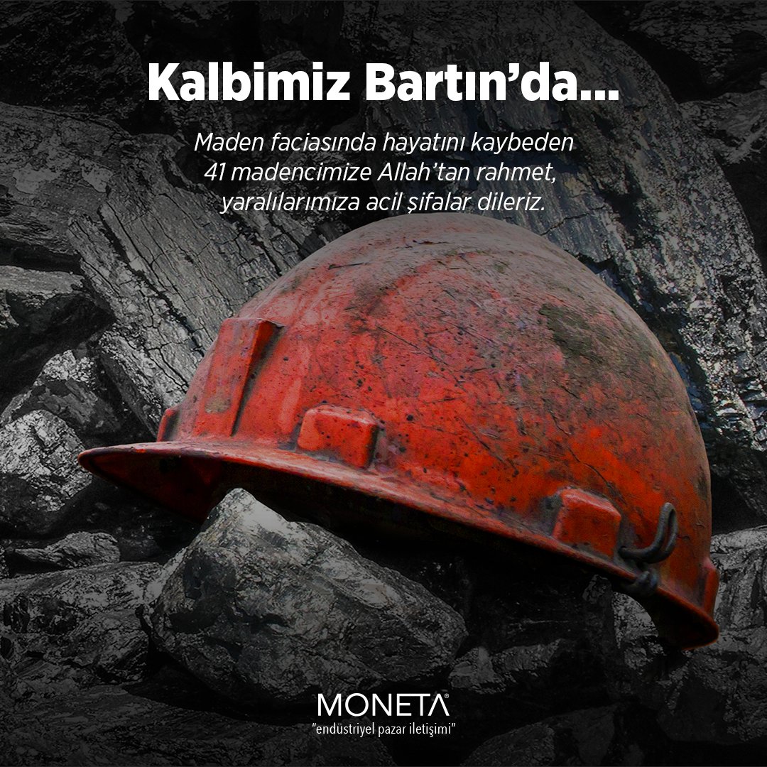 monetatanitim's tweet photo. Kalbimiz Bartın'da...

Maden faciasında hayatını kaybeden 41 madencimize Allah’tan rahmet,  yaralılarımıza acil şifalar dileriz.

#bartın #maden #madenfaciası #madenocağı https://t.co/EXRc4ZfGCz