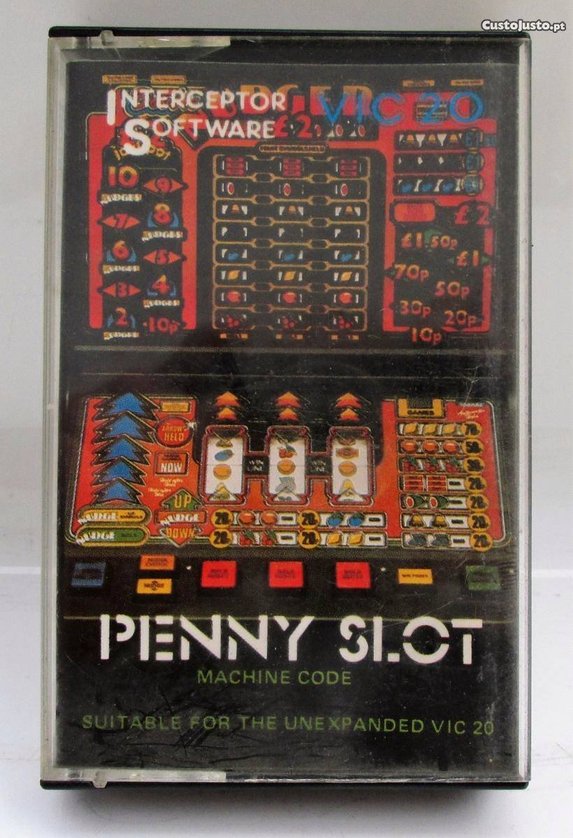 TakodanTweets's tweet photo. Don't know what it is, but I really like this box art for the game Penny Slot by #InterceptorSoftware on #VIC20. Back in the mid 80's I recall playing several slot machine games on my #ZXSpectrum. https://t.co/7dxYZNrHzi