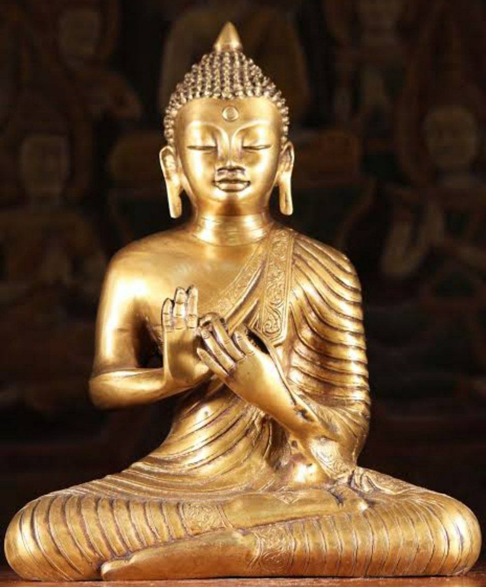 kunalrv's tweet photo. Dharmachakra Mudra

It is also called as the gesture of ‘Teaching of the Wheel of Dharma’ that describes one of the most important moments in the Buddha’s life as he performed the Dharmachakra mudra in his first sermon in Sarnath after he attained enlightenment. https://t.co/DMys9eJReS