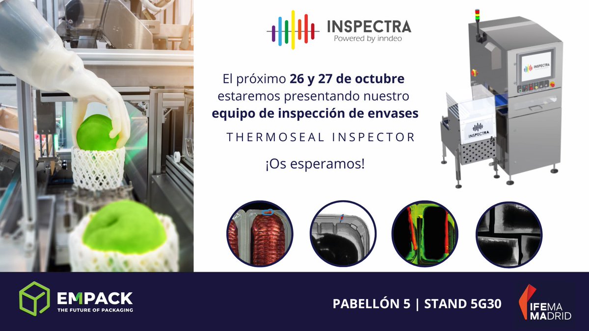 ¿Quieres asistir a <a href="/EmpackSpain/">EMPACK SPAIN</a>?📦

Te esperamos el 26 &amp; 27 de octubre en <a href="/IFEMA/">IFEMA MADRID</a> en el Pabellón 5 - STAND 5G30.

👉Si quieres asistir y todavía no tienes entrada, consigue tu invitación gratuita en el siguiente link: bit.ly/3VAeIyy

#Empack22 #empack