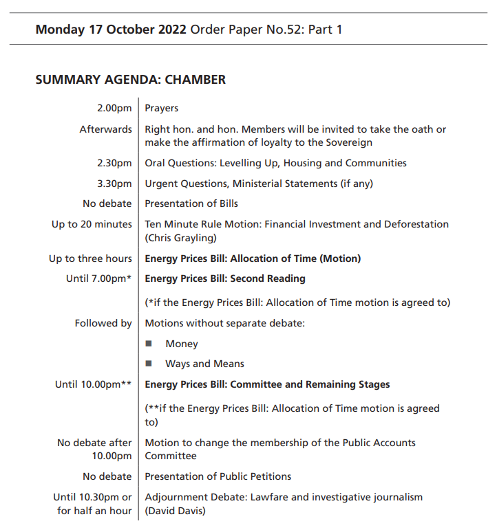 The House of Commons sits from 2pm today to allow members to take the oath or make the affirmation of loyalty to the Sovereign.

Find out what’s on in the House of Commons today in the #OrderPaper: commonsbusiness.parliament.uk/Document/59561…

Follow the Chamber in real time: now.parliament.uk