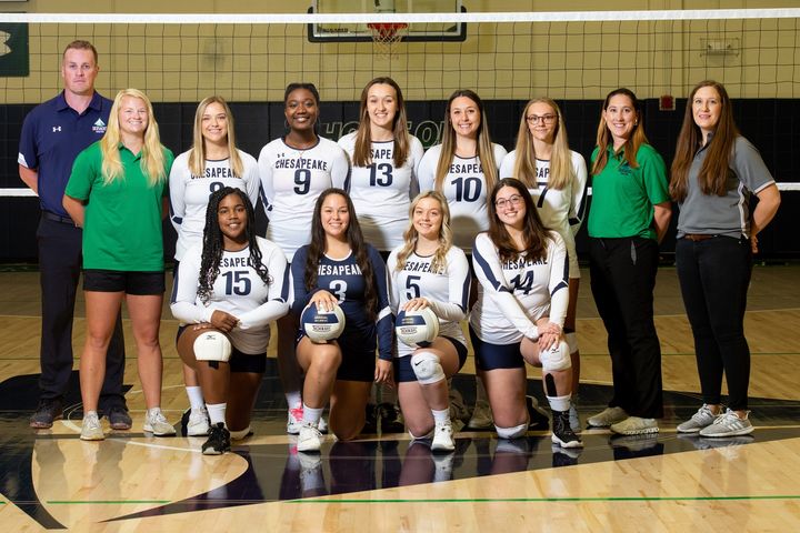 ChesapeakeColl's tweet photo. Our Volleyball team will face Norther Virginia Community College at 6pm AT HOME today, 10/17. Come cheer them on! #GoSkipjacks! https://t.co/oIeZGMZqct