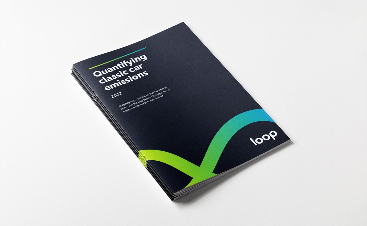 Assigning a figure to the carbon footprint of the UK’s classic cars has long been a challenge. In this report, we attempt to find an answer. Read the report here: loopagency.co.uk/classic-car-em… #classiccars #emissions