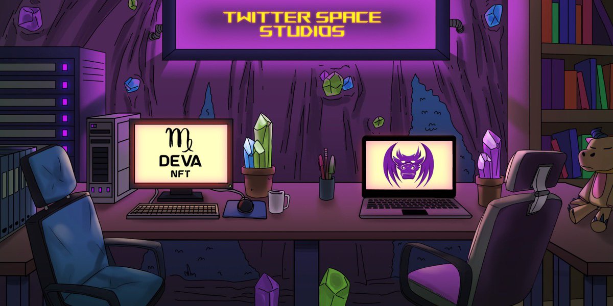 New Space today with our friends from <a href="/nft_deva/">DEVA NFT</a> 🔥

Come and listen to us at 6pm UTC 🐲

x.com/i/spaces/1mnxe…