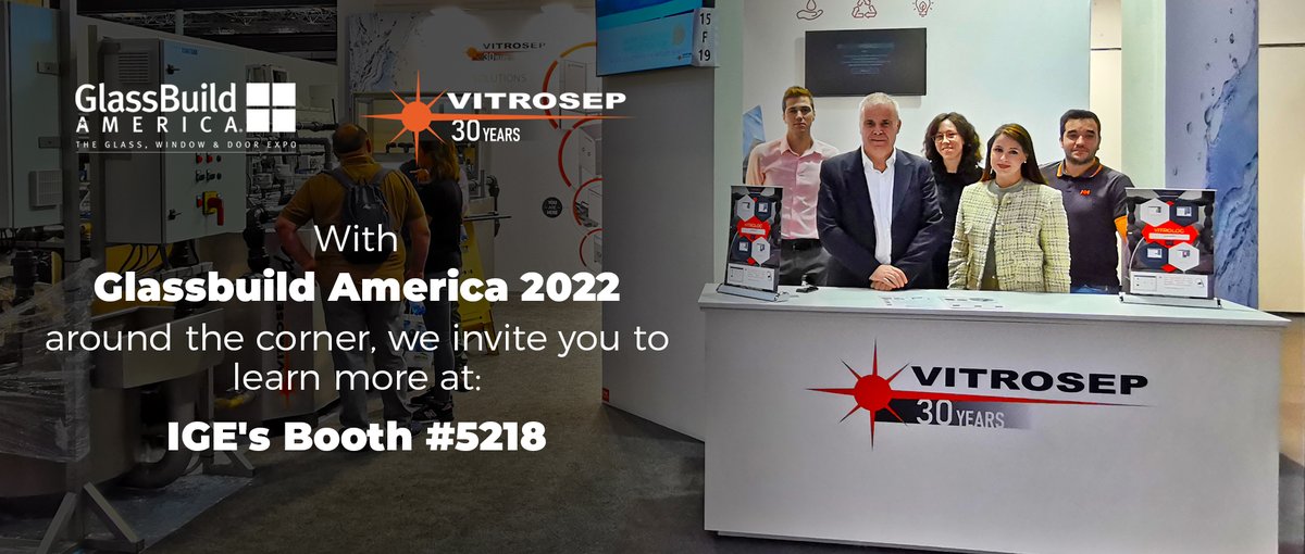 vitrosep's tweet photo. We are pleased to inform you that we will be present at the GLASSBUILD AMERICA Fair at IGE's BOOTH #5218 

Please book an appointment at:
commercial@vitrosep.com

See you at GLASSBUILD AMERICA 2022!💦🌳
@glassnation 

#30years #vitrosep #glassbuild #glassbuild2022 https://t.co/6yEdHaSTew