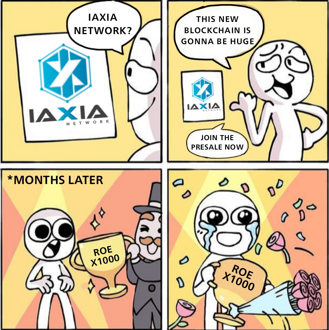 alhadisiroj's tweet photo. @TheIaxiaNetwork Here is my meme submission @TheIaxiaNetwork 
The most potential upcoming blockchain is here
Don't miss the pre-sale

@Jllddn_24 
@Seryz6 
@IlhamGu66360245 

#MemeContest #Iaxia https://t.co/q8u5jzVq72