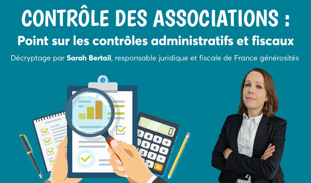Point sur les #contrôles administratifs et fiscaux des associations 🔍

📣 "La #liberté d’association est un des principes fondamentaux de la République. [...] Néanmoins, la liberté n’exclut pas le contrôle des #associations!"

Récap. avec <a href="/SarahBertail/">Sarah BERTAIL</a> ➡ francegenerosites.org/controle-des-a…
