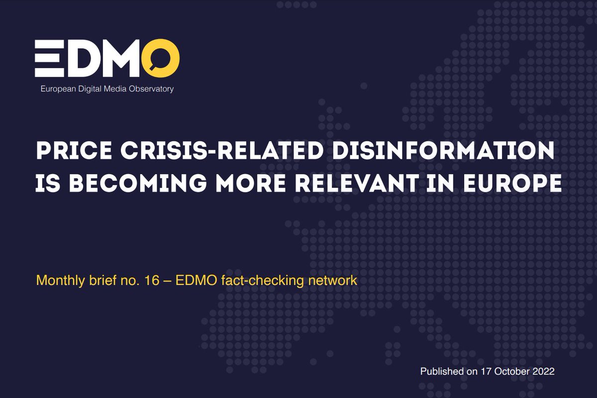 European Digital Media Observatory tweet media