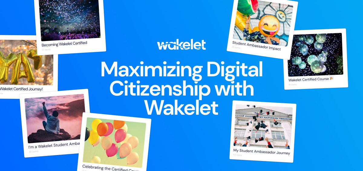 wakelet's tweet photo. 🎉 To kick off #DigitalCitizenshipWeek, we're sharing two of our favorite ways to maximize Digital Citizenship in the classroom! 

Dive in to our latest blog post to find out more 🔗 https://t.co/HF5TKeGMqa https://t.co/QEtSX1czHu
