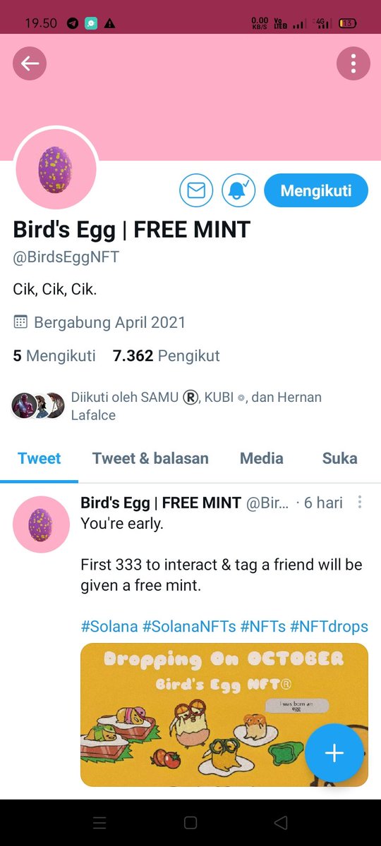 NuvianiR's tweet photo. @NFTOdette @BirdsEggNFT @putri_keriting @putricambolong @muhammad310591 https://t.co/4CQAZfmTlM
