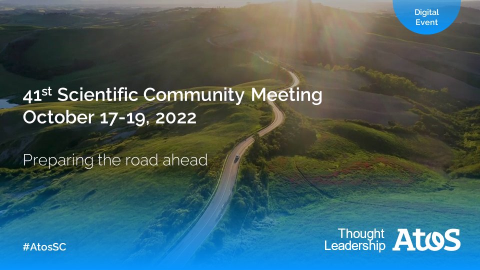 marcllanesbadia's tweet photo. Day 1 of #thoughtleadership at the 41st @Atos #ScientificCommunity meeting #AtosSC #UnlockingVirtualDimensions #Innovation https://t.co/sq2BipqCCl