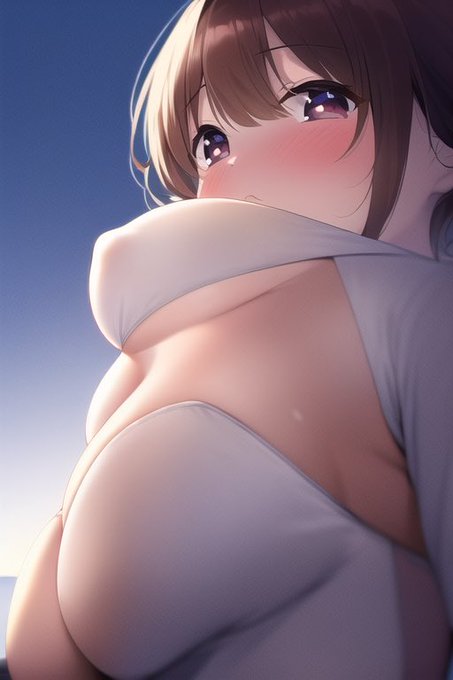 これなんかは、すごくいい絵風なのに、身体が本気でおかしくてもったいないと言うか、こう……コートかマフラーの中で子猫でもあっためてる図にでもならんもんかな……と 