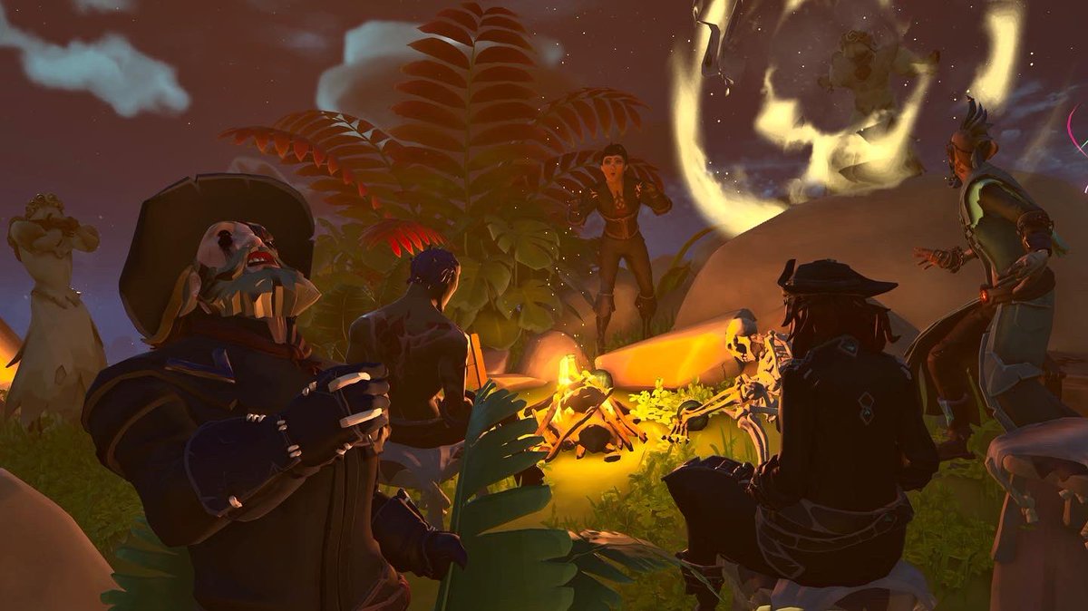 Scary stories come to life 
#SoTShot theme: frightening photos
<a href="/SeaOfThieves/">Sea of Thieves</a> <a href="/RareLtd/">Rare Ltd.</a> 
#sot #seaofthieves #BeMorePirate #Xbox