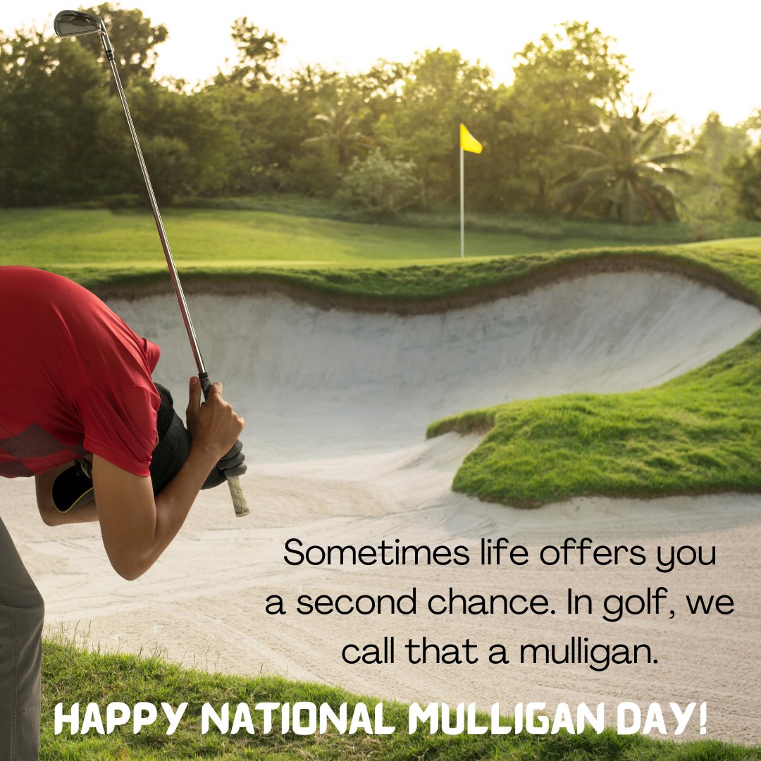 Happy National Mulligan Day! You'll always get a second chance at Eagle Creek Golf Club (MN). So go ahead and book the tee time! willmargolf.com