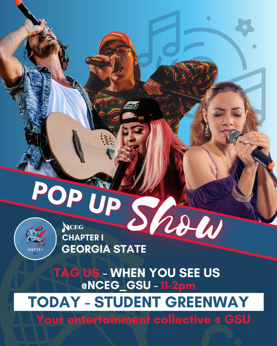 NCEG_GSU's tweet photo. Who’s performing? 👀👀 https://t.co/RMchwkhRdF