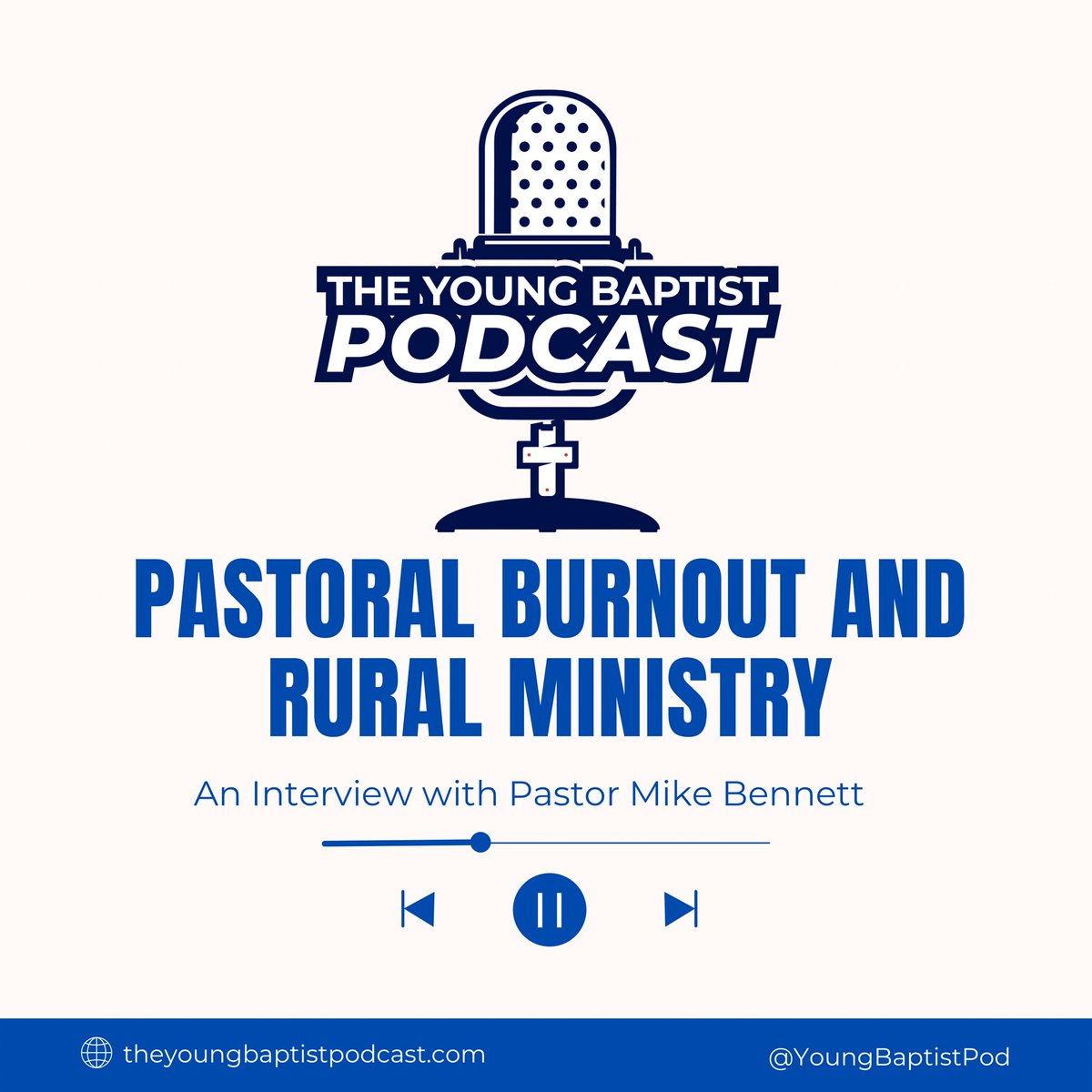 YoungBaptistPod's tweet photo. On today’s episode we hear from Pastor Mike Bennett on rural/small church ministry and the problem of burnout. https://t.co/uLHlPkVQCe