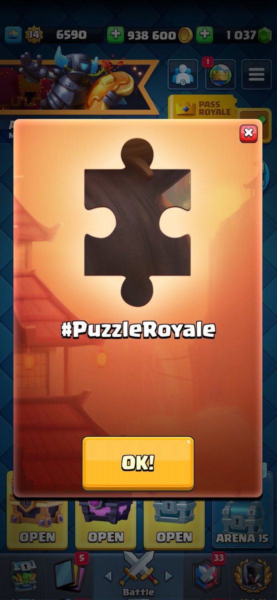 EKBTEAMCEO's tweet photo. @ClashRoyale #PuzzleRoyal https://t.co/6DVxRHb1IJ