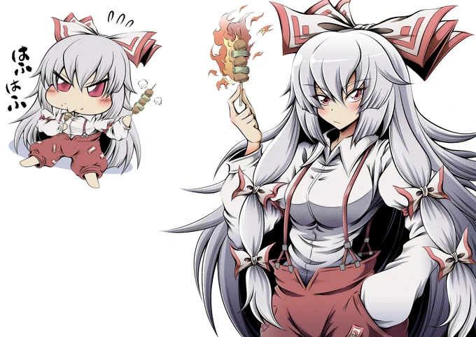 久々の妹紅さん 