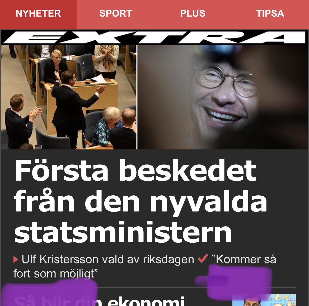 Den nya #regeringen med Snabbe Uffe☺️… #Politik