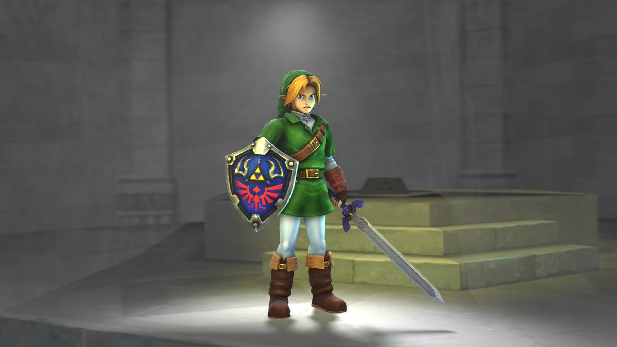 001American's tweet photo. #Linktober2022 Day 17: Link
I cant help but realized that I'm really obsessed with the Hero of Time of all heros....like, I can feel his anger, especially with him looking at me directly and his stoic face...
#oot #loz #link #adultlink #sfm #zeldacreators #linktober https://t.co/LhHmvsm9lW