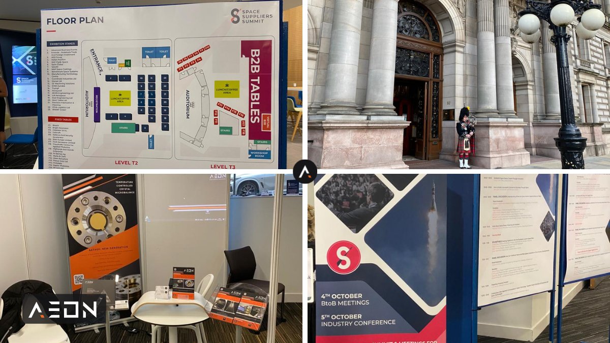 Thank you to everyone we met at #SpaceSuppliersSummit for taking the time to visit our stand. We had such an incredible time with many exciting conversations!

Glasgow was the perfect place to host the #Summit, especially as they build the most small #satellites in #Europe!