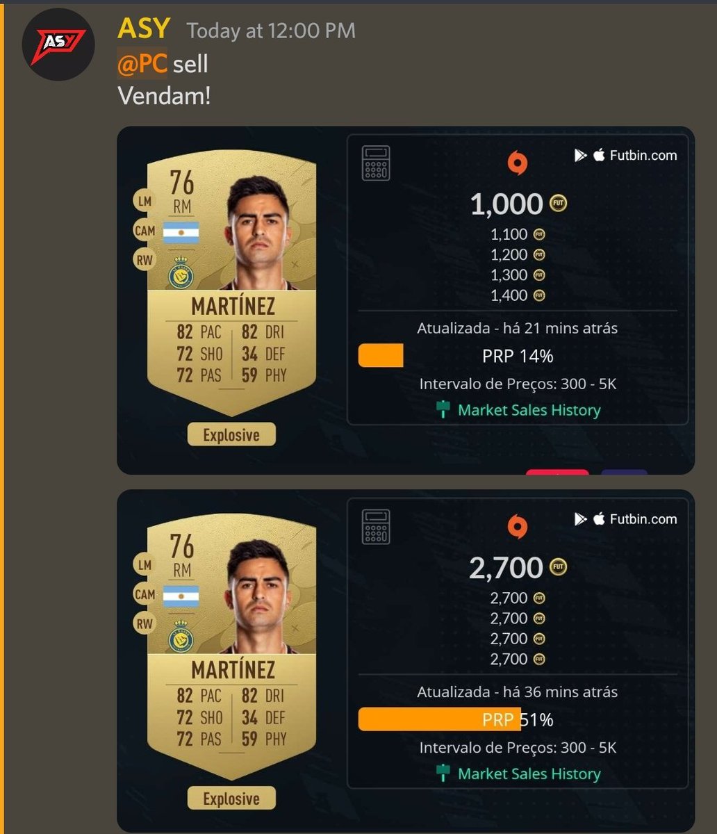 AsyFutTrader's tweet photo. Tips for PC players aswell 🚀💸
If you are PC you can join the group aswell
#FIFA23 #FIFA #fifawebapp #trade #fifatips #fifadiscord #fifatradingtips #fifalowbudget #fifapc #Discord https://t.co/z0C08zrNy2