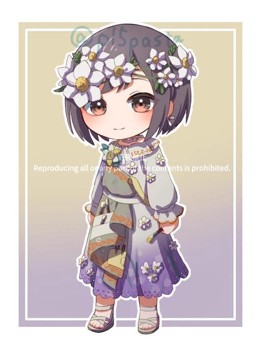 「限りなく灰色へ」ちび絵名#prsk_FA #東雲絵名 