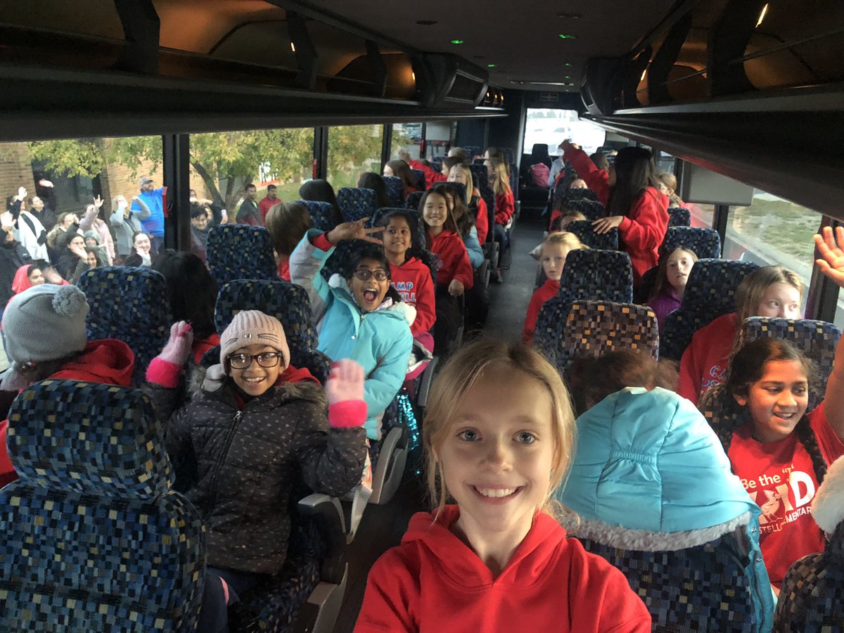 MissDevonWatts's tweet photo. On our way to Camp Michindoh! #5thgradecamp @Costello_Tweets @Michindoh https://t.co/88LkSh6hyq